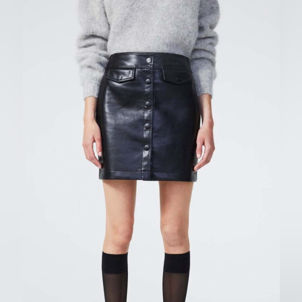 Rode her Thando Leather Skirt - Picture 2 of 6